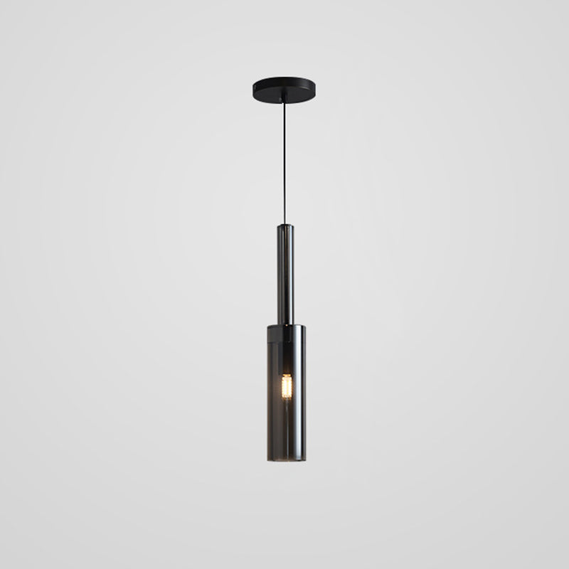 Brass Finish Mini Crystal Pendant Light Modern Style Ceiling Pendant Light for Living Room Bar Coffee Shop Gloss Black Clearhalo 'Ceiling Lights' 'Modern Pendants' 'Modern' 'Pendant Lights' 'Pendants' Lighting' 2554777