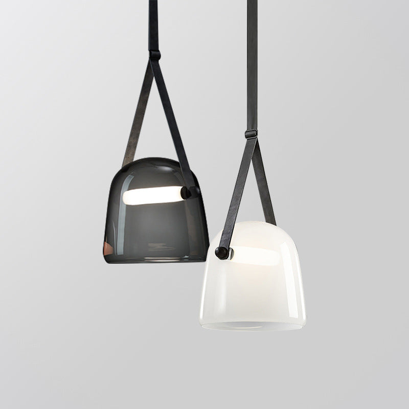 Large Glass Dome Pendant Light Fixture LED Pendant Lighting for kitchen Island Clearhalo 'Ceiling Lights' 'Glass shade' 'Glass' 'Modern Pendants' 'Modern' 'Pendant Lights' 'Pendants' Lighting' 2554932