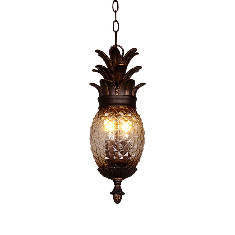 2 Lights Bubble Chandelier Lighting Classic Clear Prismatic Glass Pendant Light Fixture for Balcony Clearhalo 'Ceiling Lights' 'Chandeliers' 'Glass shade' 'Glass' Lighting' 255705