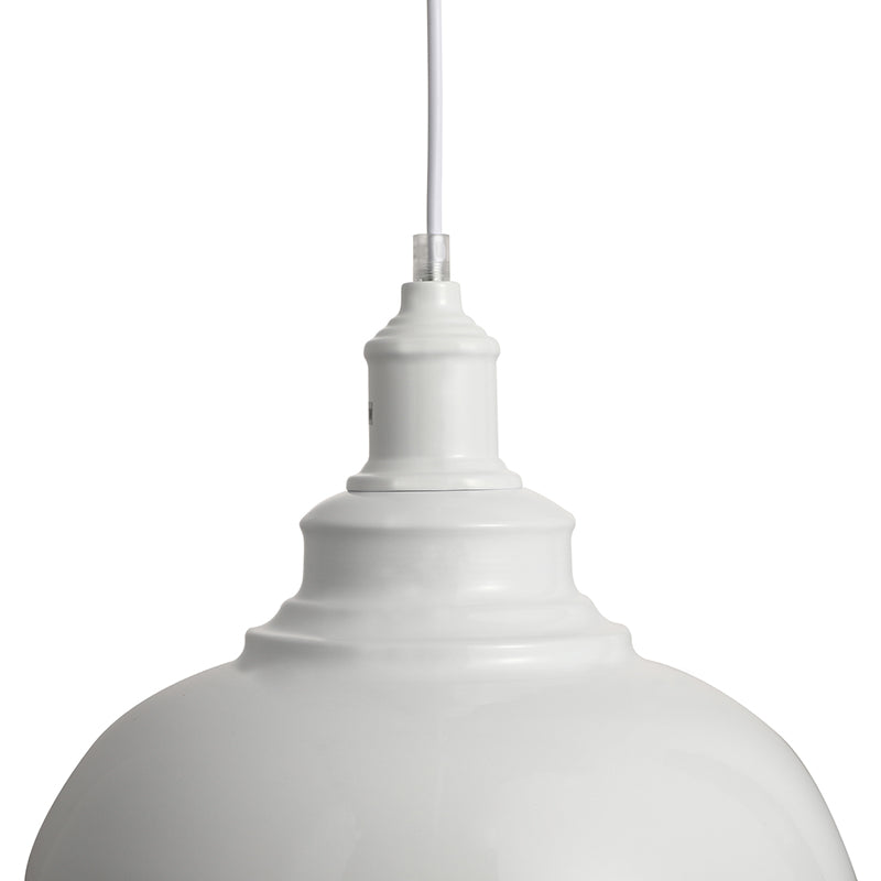 Black/Gray 1 Bulb Hanging Fixture Retro Metal Dome Shade Ceiling Pendant with Adjustable Cord, 12"/14"/16" W Clearhalo 'Art Deco Pendants' 'Black' 'Cast Iron' 'Ceiling Lights' 'Ceramic' 'Crystal' 'Industrial Pendants' 'Industrial' 'Metal' 'Middle Century Pendants' 'Pendant Lights' 'Pendants' 'Rustic Pendants' 'Tiffany' Lighting' 2577