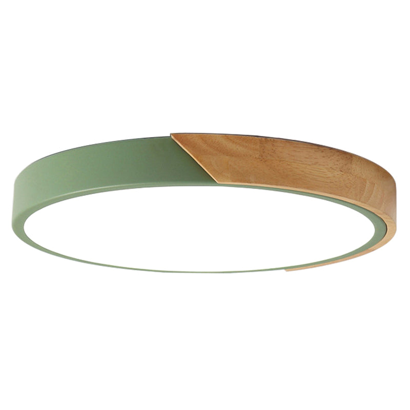 Round Flush Mount Light Fixtures Contemporary Acrylic Ceiling Light Fixtures for Bedroom Clearhalo 'Ceiling Lights' 'Close To Ceiling Lights' 'Close to ceiling' 'Flush mount' Lighting' 2590625