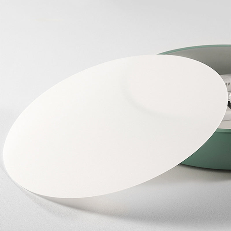 Round Flush Mount Light Fixtures Contemporary Acrylic Ceiling Light Fixtures for Bedroom Clearhalo 'Ceiling Lights' 'Close To Ceiling Lights' 'Close to ceiling' 'Flush mount' Lighting' 2590627