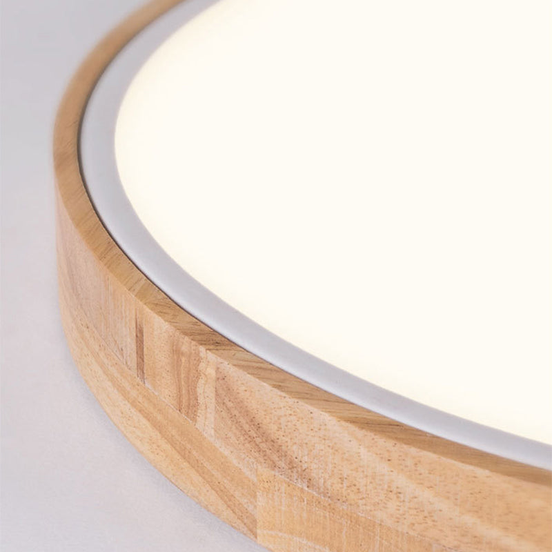 Round Flush Mount Light Fixtures Contemporary Acrylic Ceiling Light Fixtures for Bedroom Clearhalo 'Ceiling Lights' 'Close To Ceiling Lights' 'Close to ceiling' 'Flush mount' Lighting' 2590629