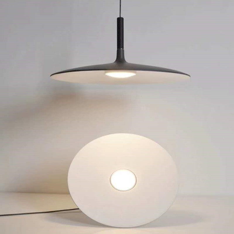Flying Saucer LED Suspension Lamp Novelty Minimalist Metal Restaurant Hanging Pendant Clearhalo 'Ceiling Lights' 'Modern Pendants' 'Modern' 'Pendant Lights' 'Pendants' Lighting' 2593366