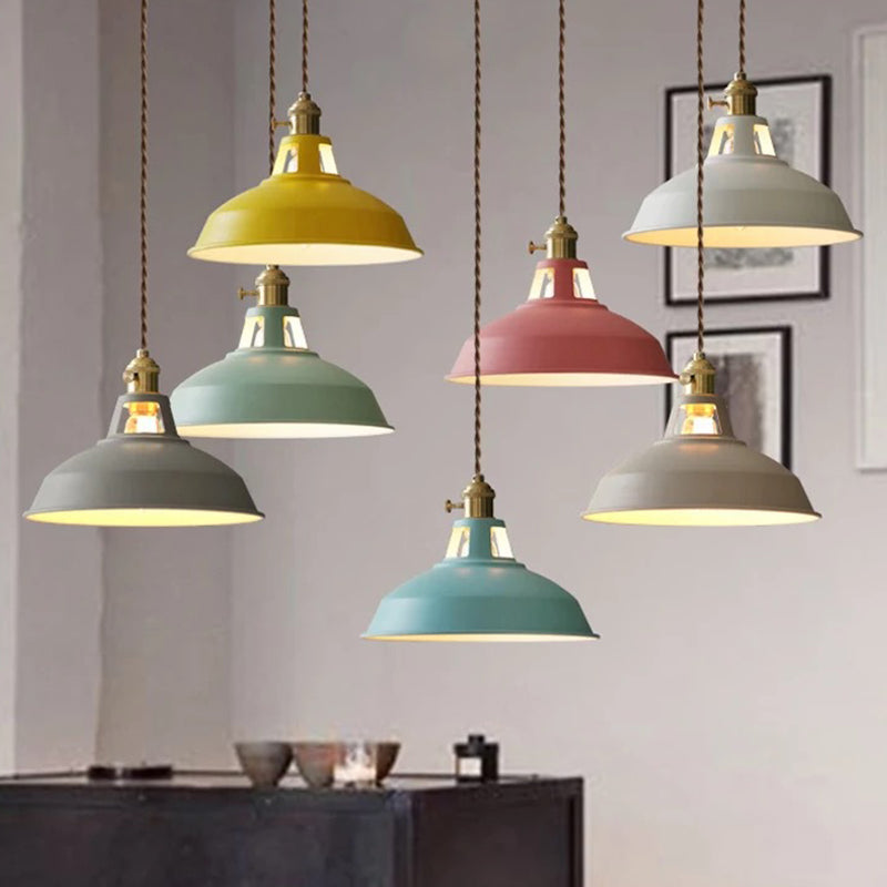 Barn Pendant Lighting Fixture Contemporary Style Metal Hanging Pendant Lamp for Restaurant Clearhalo 'Ceiling Lights' 'Pendant Lights' 'Pendants' Lighting' 2604149