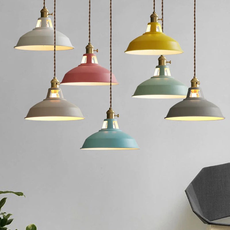 Barn Pendant Lighting Fixture Contemporary Style Metal Hanging Pendant Lamp for Restaurant Clearhalo 'Ceiling Lights' 'Pendant Lights' 'Pendants' Lighting' 2604156