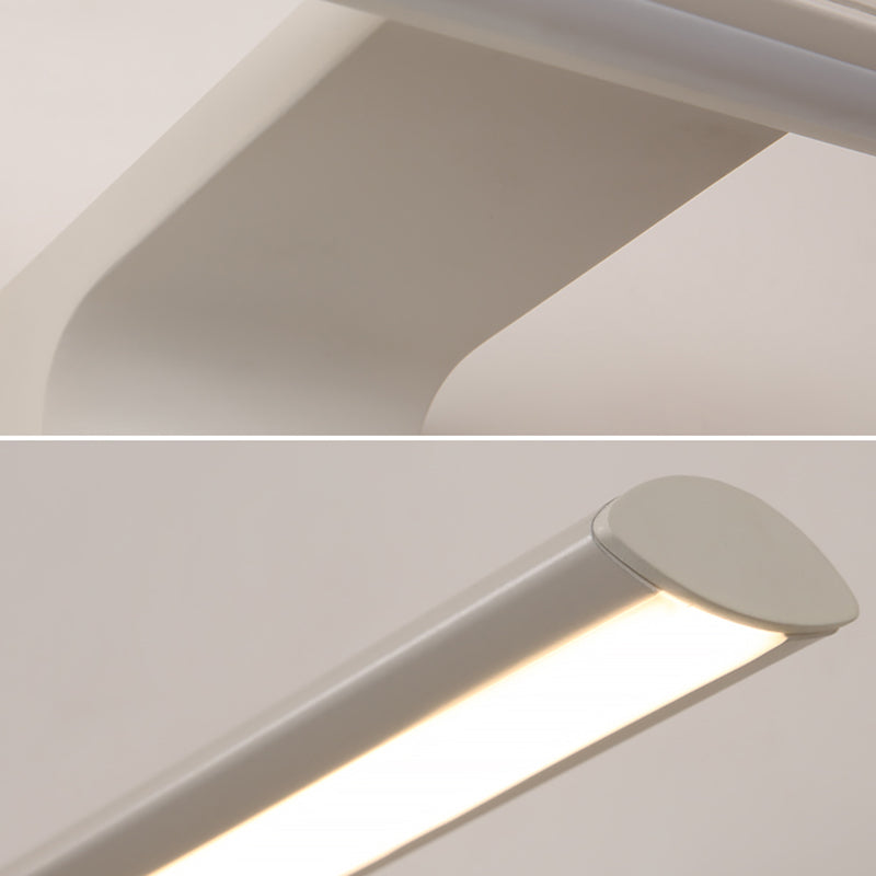 Nordic Vanity Lamp Modern Simplicity LED Wall Mounted Mirror Front for Bathroom Clearhalo 'Vanity Lights' 'Wall Lights' Lighting' 2616863