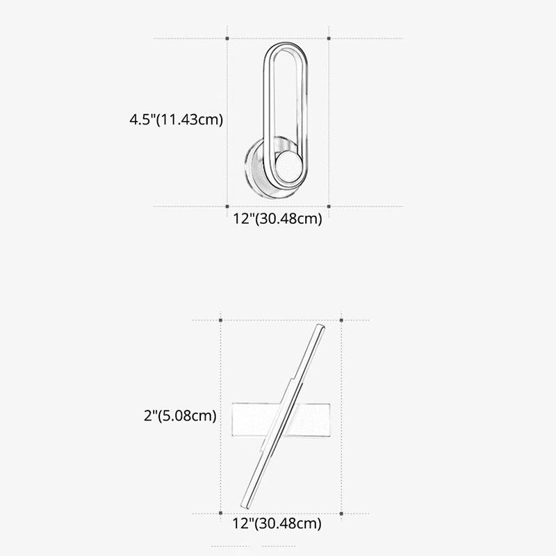 Regular Modern Sconce Light Fixture LED Metal Bedside Wall Lamps with Rotatable Head Clearhalo 'Wall Lamps & Sconces' 'Wall Lights' Lighting' 2627562