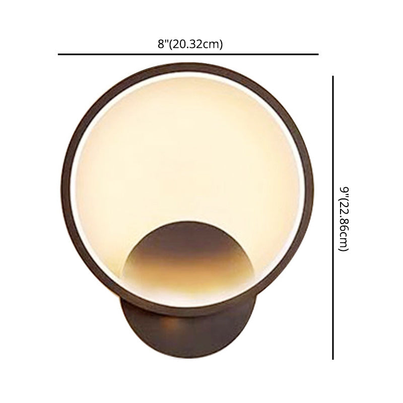 Ambient Lighting LED Wall Mount Lamp Nordic Line Wall Mount Lighting for Corridor Bedroom Clearhalo 'Wall Lamps & Sconces' 'Wall Lights' Lighting' 2627589