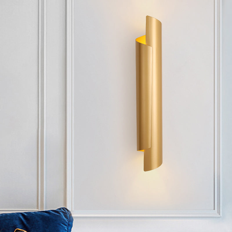 Black/White/Gold Scrolled Wall Lamp Modernist Iron 2-Light Sconce Light Fixture, 16"/21.5"/29.5" Wide Clearhalo 'Wall Lamps & Sconces' 'Wall Lights' Lighting' 269548