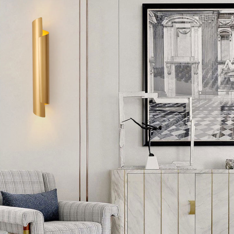 Black/White/Gold Scrolled Wall Lamp Modernist Iron 2-Light Sconce Light Fixture, 16"/21.5"/29.5" Wide Clearhalo 'Wall Lamps & Sconces' 'Wall Lights' Lighting' 269549