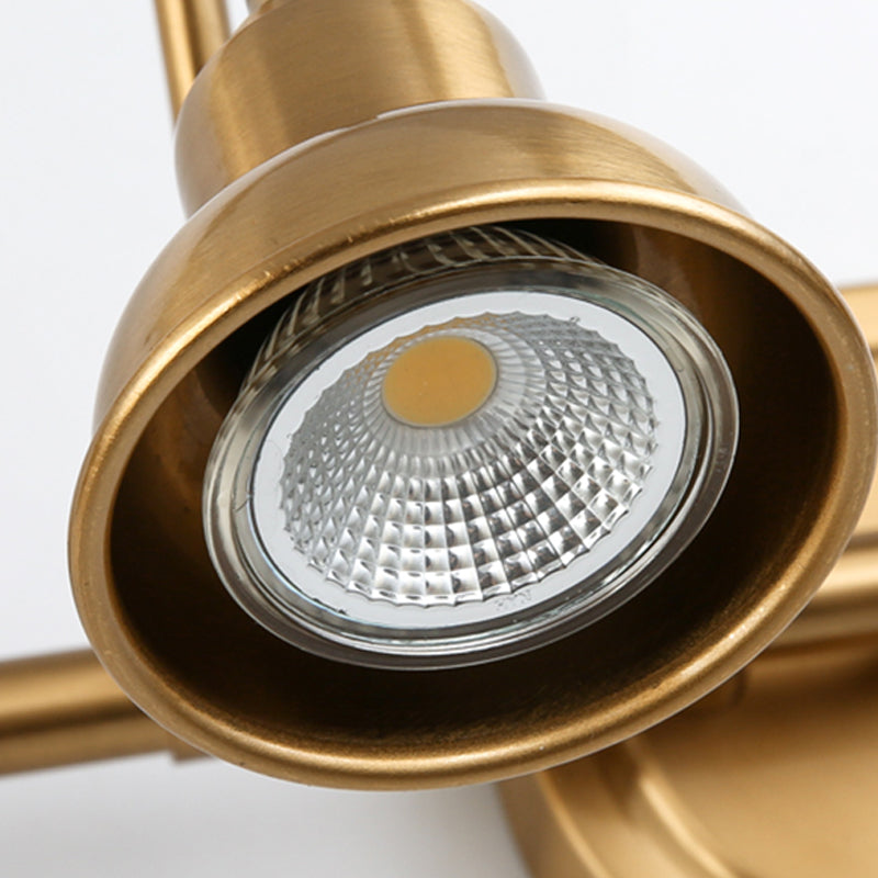Brass Linear LED Vanity Lighting Traditional Metal 2/3/4-Light Bathroom Wall Sconce Light Clearhalo 'Vanity Lights' 'Wall Lights' Lighting' 277488