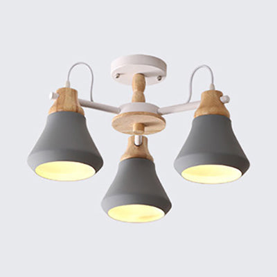 Tapered Shade Living Room Hanging Lamp Simple Hanging Pendant Lights Clearhalo 'Ceiling Lights' 'Chandeliers' Lighting' options 32425