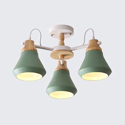 Tapered Shade Living Room Hanging Lamp Simple Hanging Pendant Lights Clearhalo 'Ceiling Lights' 'Chandeliers' Lighting' options 32426