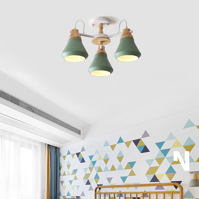 Tapered Shade Living Room Hanging Lamp Simple Hanging Pendant Lights Clearhalo 'Ceiling Lights' 'Chandeliers' Lighting' options 32427