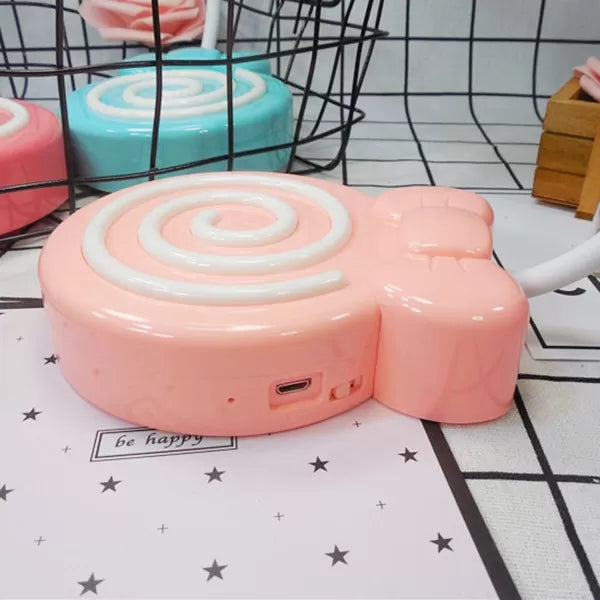 1 Light Candy Desk Light Modern Lovely Plastic Study Light with Flexible Gooseneck for Girls Bedroom Clearhalo 'Desk Lamps' 'Lamps' Lighting' 35767