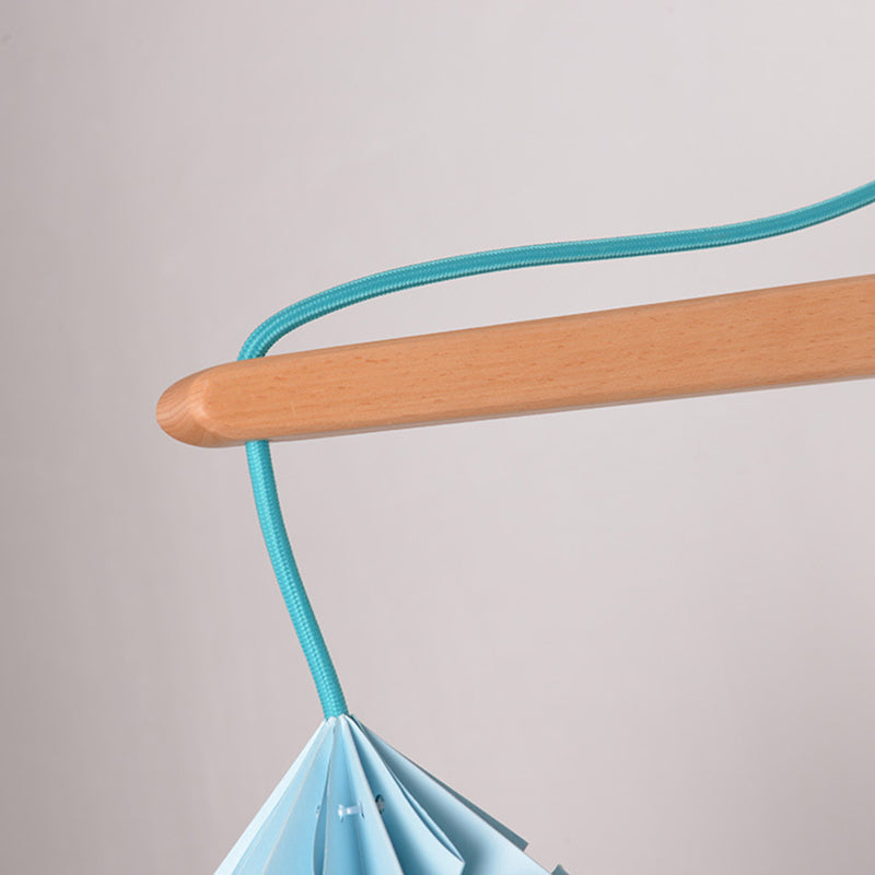 Domed Shade Paper Wall Mounted Lamp Macaron 1 Head White/Pink/Yellow/Blue/Green Sconce Light Fixture with Wood Backplate Clearhalo 'Modern wall lights' 'Modern' 'Vanity Lights' 'Wall Lights' Lighting' 380879
