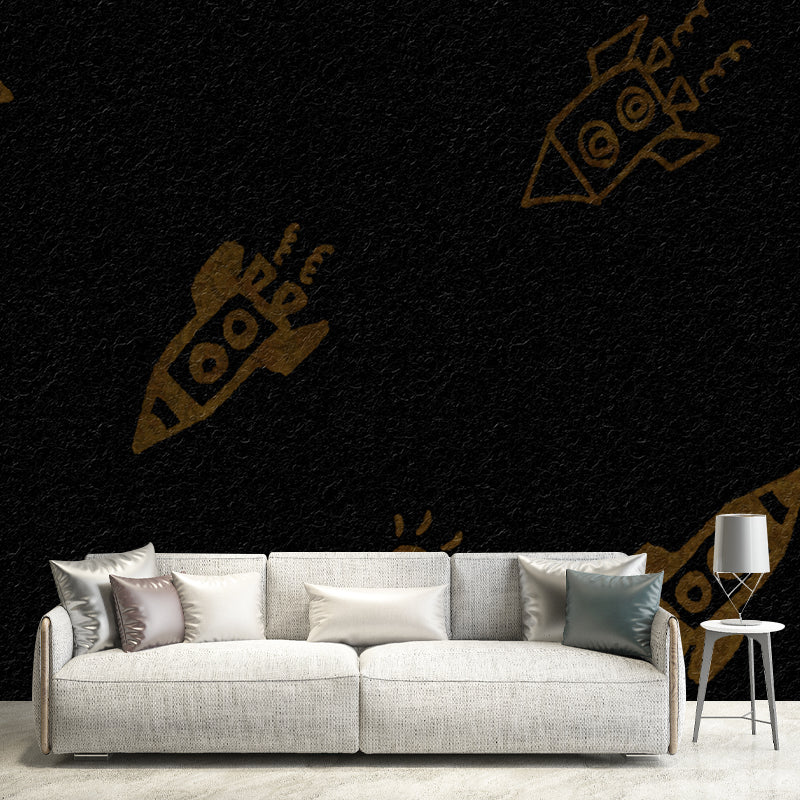 Interesting Universe Wall Mural for Children's Room Home Decoration, Mildew Resistant