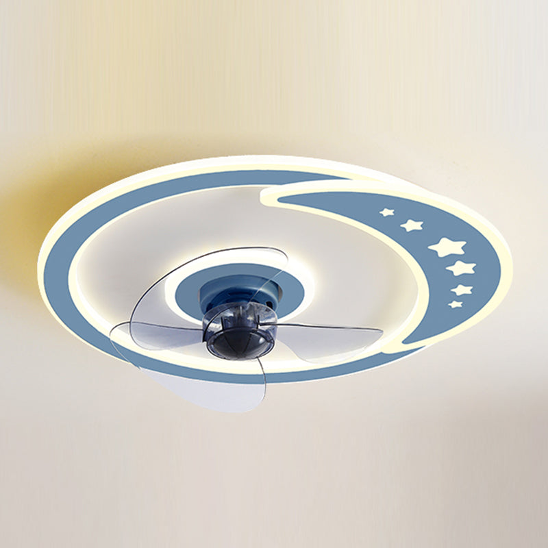 Metal Round Ceiling Lights Modern Style 2 Lights Flush Mount Lamp