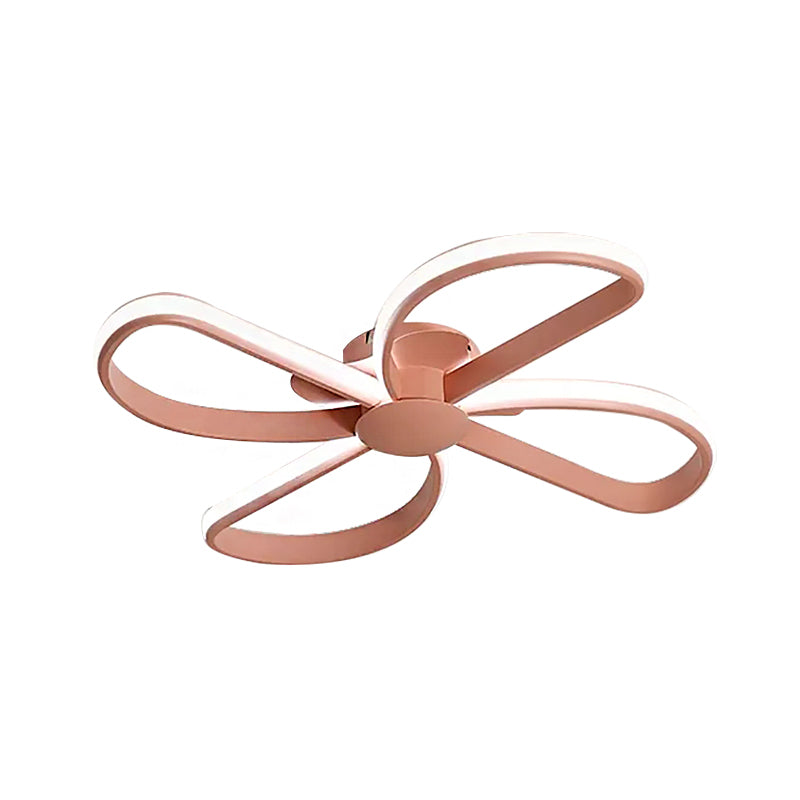 Blossom Shape LED Flush Mount Light Nordic Stylish Metal Ceiling Lamp for Kid Bedroom Clearhalo 'Ceiling Lights' 'Close To Ceiling Lights' 'Close to ceiling' 'Flush mount' Lighting' 50290