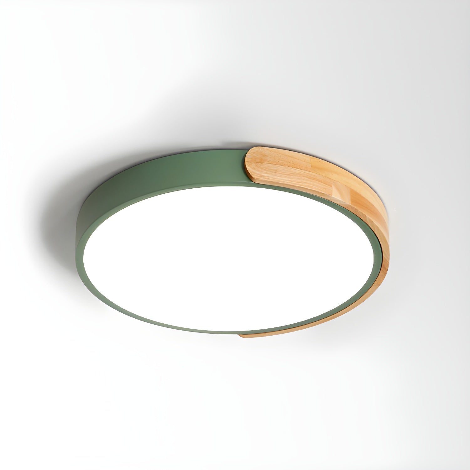 Circular Flush Mount Ceiling Lamp Nordic Style LED Flush Mount Lighting for Bedroom