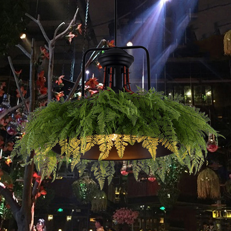 Barn Metal Plant Suspension Pendant Antique 18