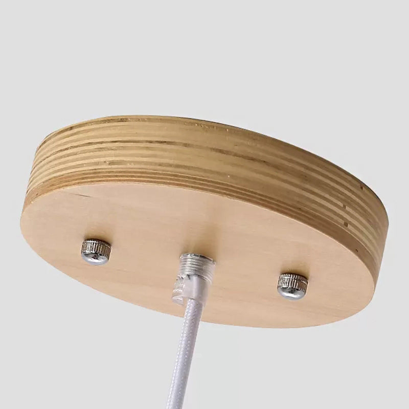 Kids Dot Decoration Chandelier Wood Hanging Light for Dining Room Nursing Room Clearhalo 'Ceiling Lights' 'Chandeliers' Lighting' options 54749
