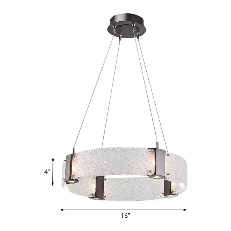 Halo Dining Room Chandelier Lighting White Water Glass 3 Heads Modernist Hanging Light Kit Clearhalo 'Ceiling Lights' 'Chandeliers' 'Glass shade' 'Glass' 'Modern Chandeliers' 'Modern' Lighting' 734122