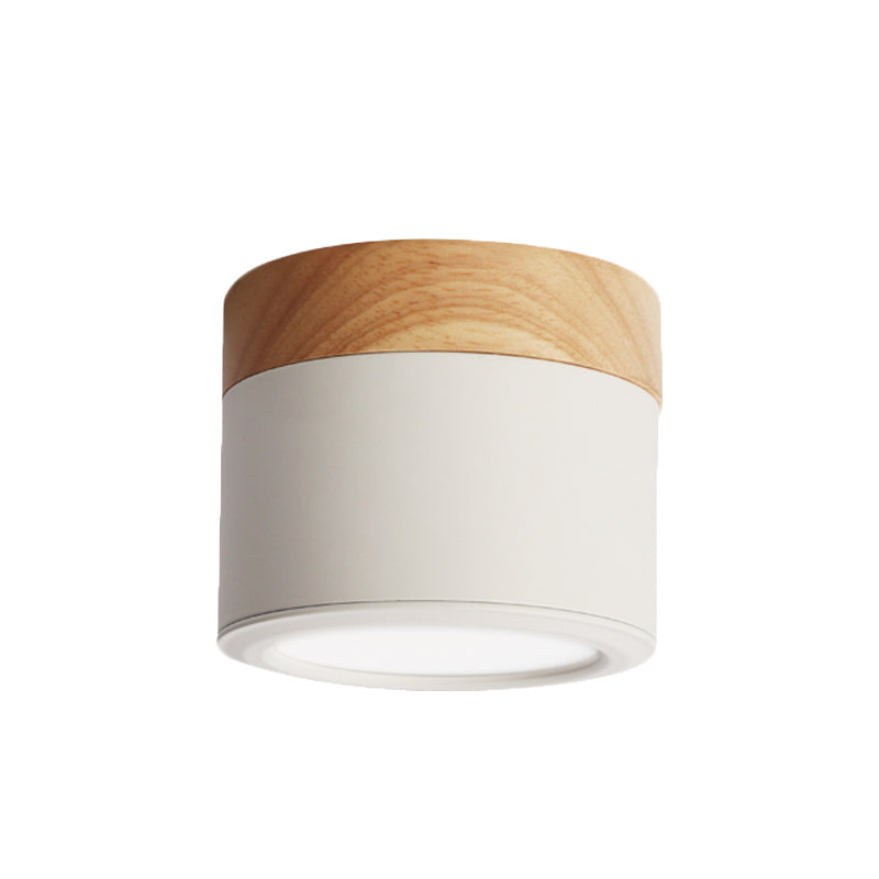 Bathroom Hallway Round Flush Mount Light Acrylic Macaron Loft Small Green/Grey/White Ceiling Lamp Clearhalo 'Ceiling Lights' 'Close To Ceiling Lights' 'Close to ceiling' 'Flush mount' Lighting' 771509
