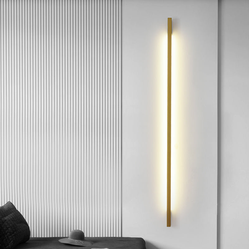 Modern Style Linear LED Wall Light Sconce with Acrylic Shade for Washroom