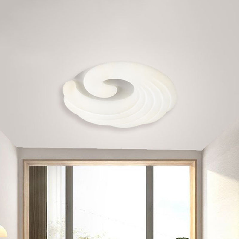Contemporary Cloud Ceiling Flush Mount Acrylic Living Room LED Flush Light Fixture in Grey/White/Blue Clearhalo 'Ceiling Lights' 'Close To Ceiling Lights' 'Close to ceiling' 'Flush mount' Lighting' 810341