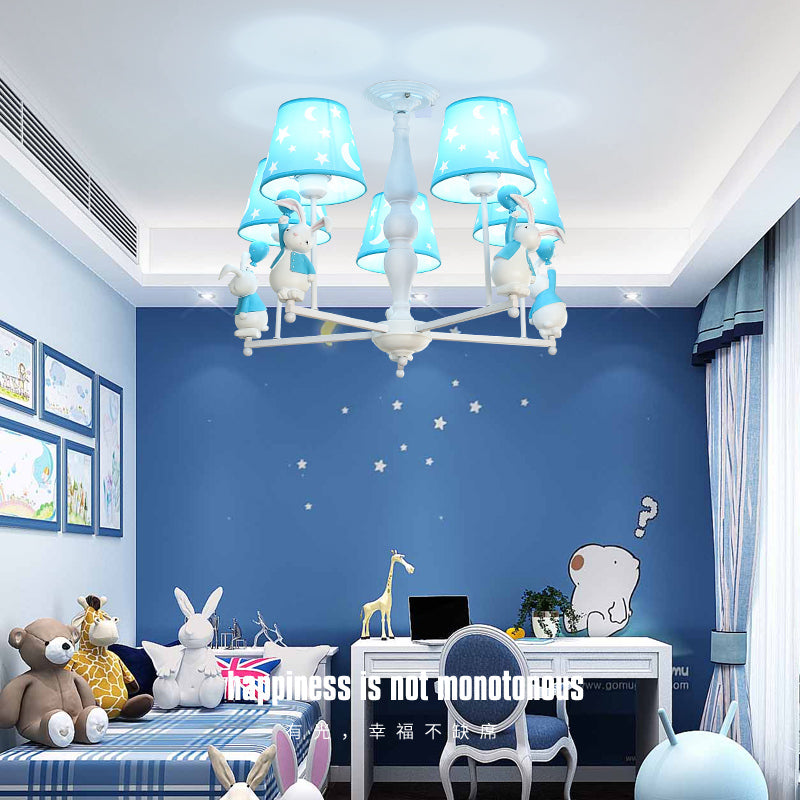 Modern Contemporary Tapered Shade Hanging Ceiling Lamp Fabric Hanging Light Fixtures for Bedroom Clearhalo 'Ceiling Lights' 'Chandeliers' Lighting' options 82533