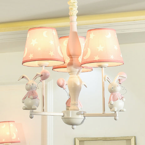 Modern Contemporary Tapered Shade Hanging Ceiling Lamp Fabric Hanging Light Fixtures for Bedroom Clearhalo 'Ceiling Lights' 'Chandeliers' Lighting' options 82534