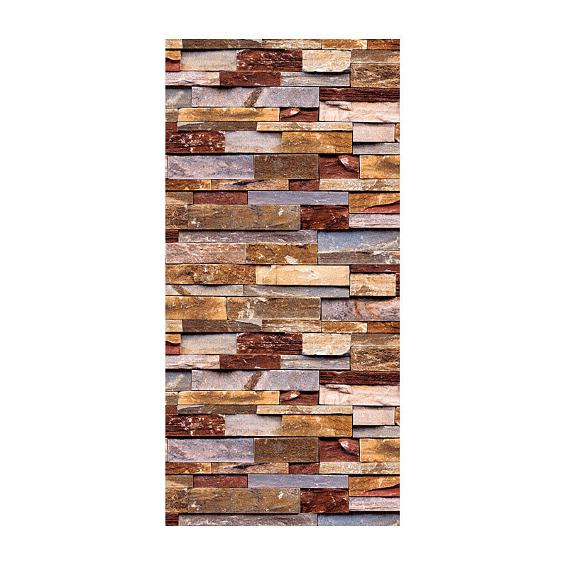 Plaster Wallpaper with Multi-Colored Marble of Horizontal Design, Multi-Colored, 20.5" x 31' Clearhalo 'Industrial wall decor' 'Industrial' 'Wallpaper' Wall Decor' 887186