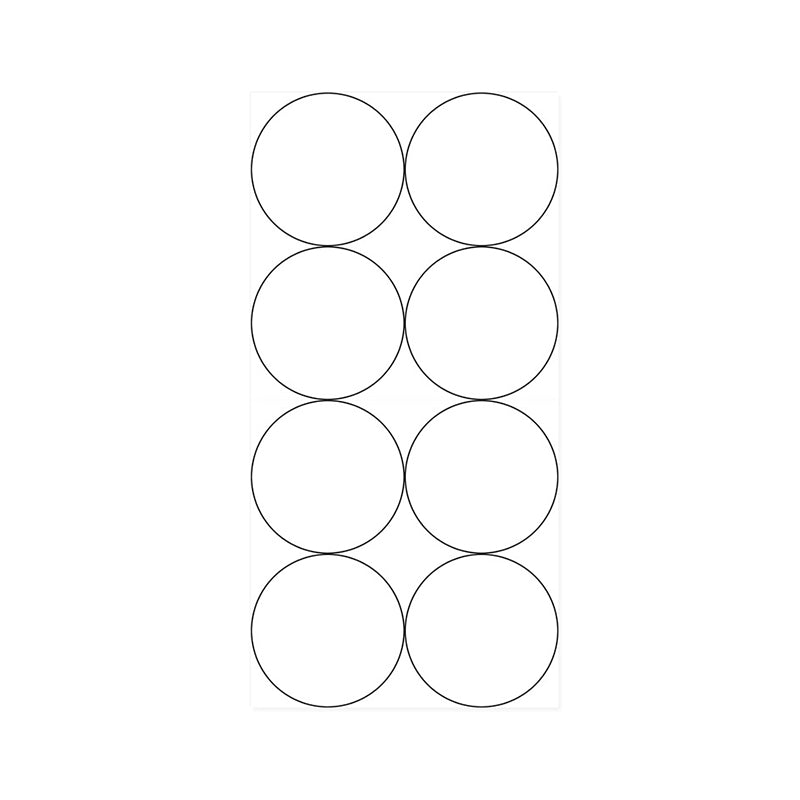 Nordic and Modern Circle Wallpaper 33 ft. x 20.5 in, Non-Pasted Clearhalo 'Modern wall decor' 'Modern' 'Wallpaper' Wall Decor' 887730