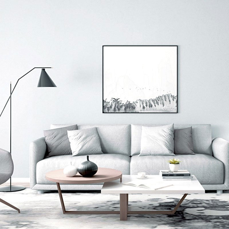 Modern Fresh Wall Decor Plain Color Wallpaper, 33 ft. x 20.5 in Clearhalo 'Modern wall decor' 'Modern' 'Wallpaper' Wall Decor' 896744