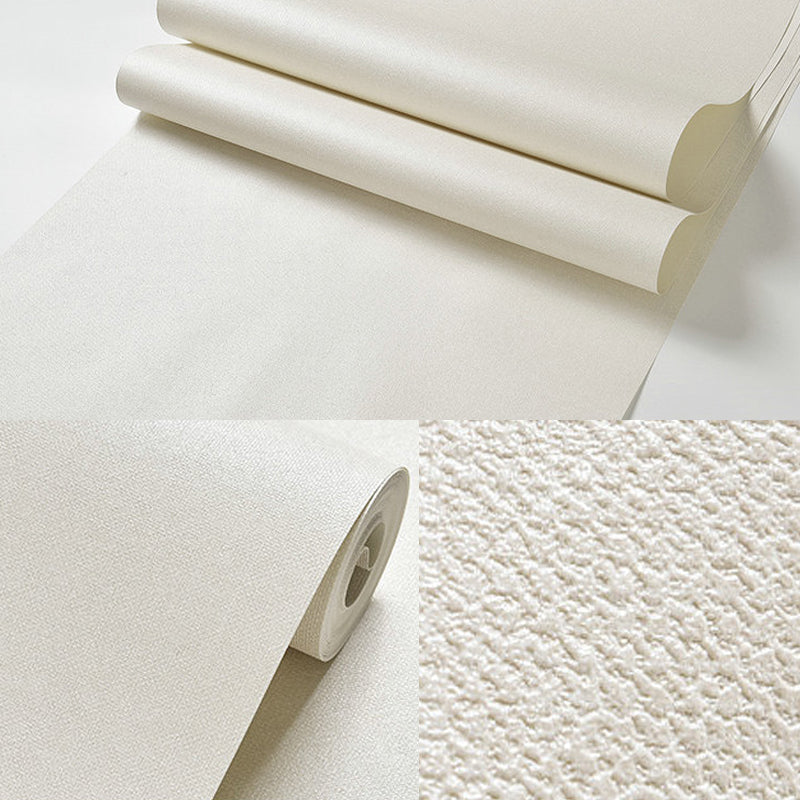 Soft Color Linen Pattern Wallpaper 31'L x 20.5"W Non-Pasted Water-Resistant PVC Wall Covering Clearhalo 'Modern wall decor' 'Modern' 'Wallpaper' Wall Decor' 915202