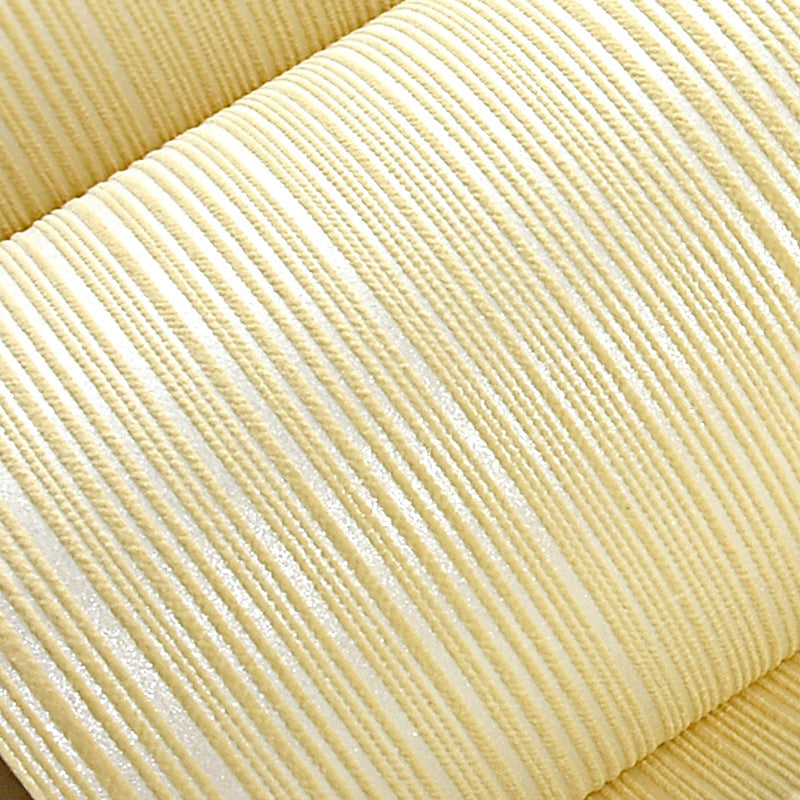 Non-Woven Wallpaper Roll 20.5"W x 31'L Contemporary Non-Pasted Wall Covering with Simple Stripe Clearhalo 'Modern wall decor' 'Modern' 'Wallpaper' Wall Decor' 915338