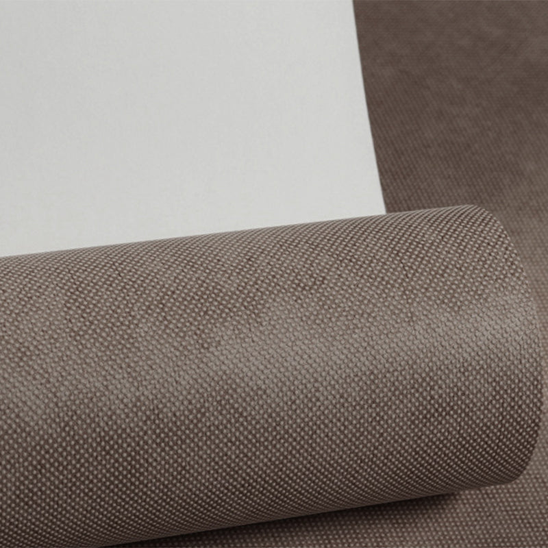 Minimalist Wallpaper Roll Textured Linen Non-Pasted Wall Decor, 20.5 in x 33 ft Clearhalo 'Modern wall decor' 'Modern' 'Wallpaper' Wall Decor' 915440