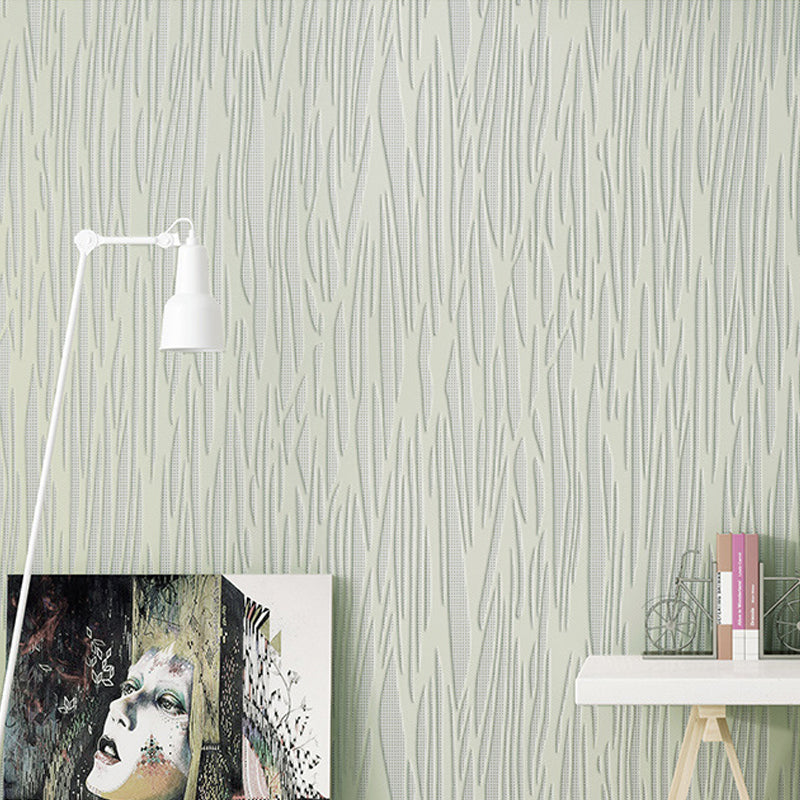 Simple Plain Design Wallpaper Non-Pasted Wall Covering for Living Room, 57.1 sq ft. Gray-White Clearhalo 'Modern wall decor' 'Modern' 'Wallpaper' Wall Decor' 915674