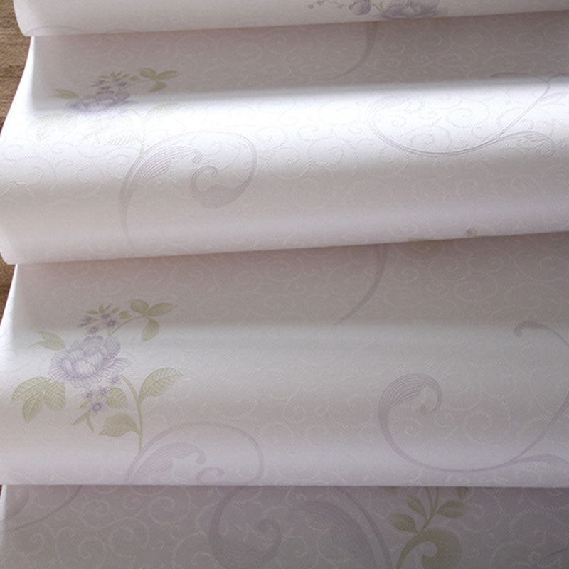 Fresh Tiny Flower Wallpaper Non-Woven Fabric Wall Covering for Coffee Shop, 33'L x 20.5"W Clearhalo 'Country wall decor' 'Rustic' 'Wallpaper' Wall Decor' 926797