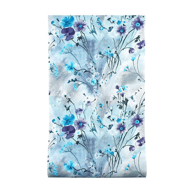 Contemporary Wallpaper Roll Garden Blossom Non-Pasted Wall Decor, 20.5-inch x 33-foot Clearhalo 'Country wall decor' 'Rustic' 'Wallpaper' Wall Decor' 927679
