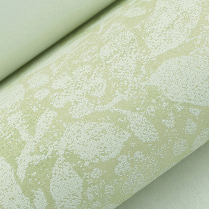 Soft Color Wall Decor Non-Woven Moisture-Resistant 3D Print Leaf Wallpaper Roll Clearhalo 'Country wall decor' 'Rustic' 'Wallpaper' Wall Decor' 928699