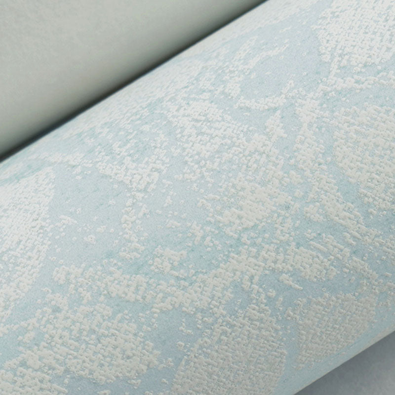 Soft Color Wall Decor Non-Woven Moisture-Resistant 3D Print Leaf Wallpaper Roll Clearhalo 'Country wall decor' 'Rustic' 'Wallpaper' Wall Decor' 928702