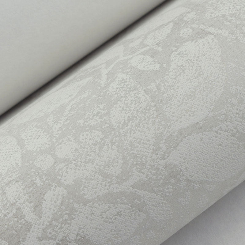 Soft Color Wall Decor Non-Woven Moisture-Resistant 3D Print Leaf Wallpaper Roll Clearhalo 'Country wall decor' 'Rustic' 'Wallpaper' Wall Decor' 928705