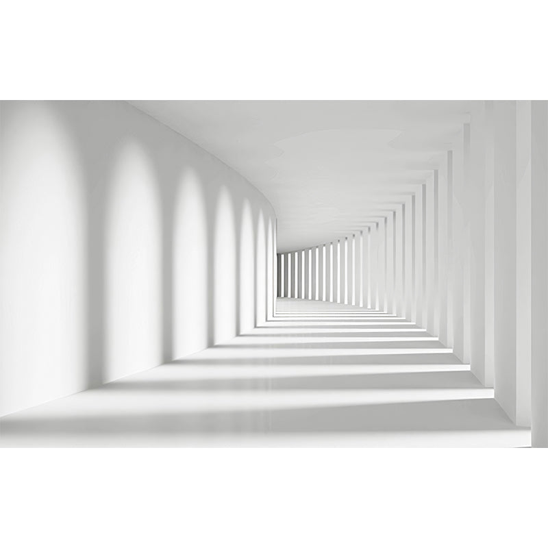 Extra Large Modern Wall Murals Light Color 3D Print Outspread Zone Wall Covering, Made to Measure Clearhalo 'Wall Decor' 'Wall Mural' 929526