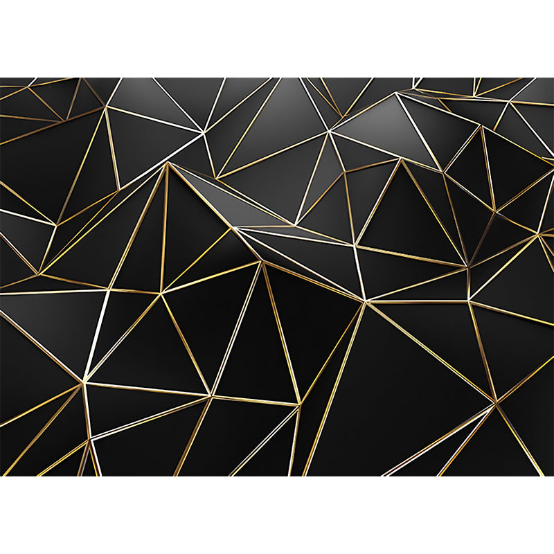 Creative Novelty Wall Murals for Living Room in Dark Color, Made to Measure Clearhalo 'Wall Decor' 'Wall Mural' 929836