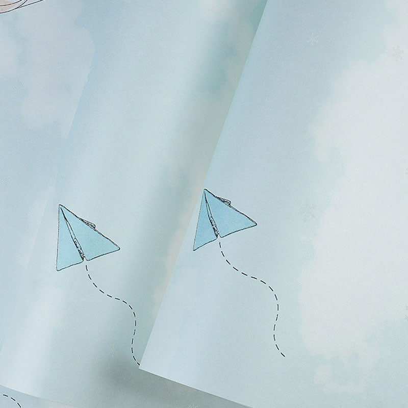 Illustration Style Balloon Wallpaper Pastel Color Wall Covering for Kid, 31-foot x 20.5-inch Clearhalo 'Wall Decor' 'Wallpaper' 962761