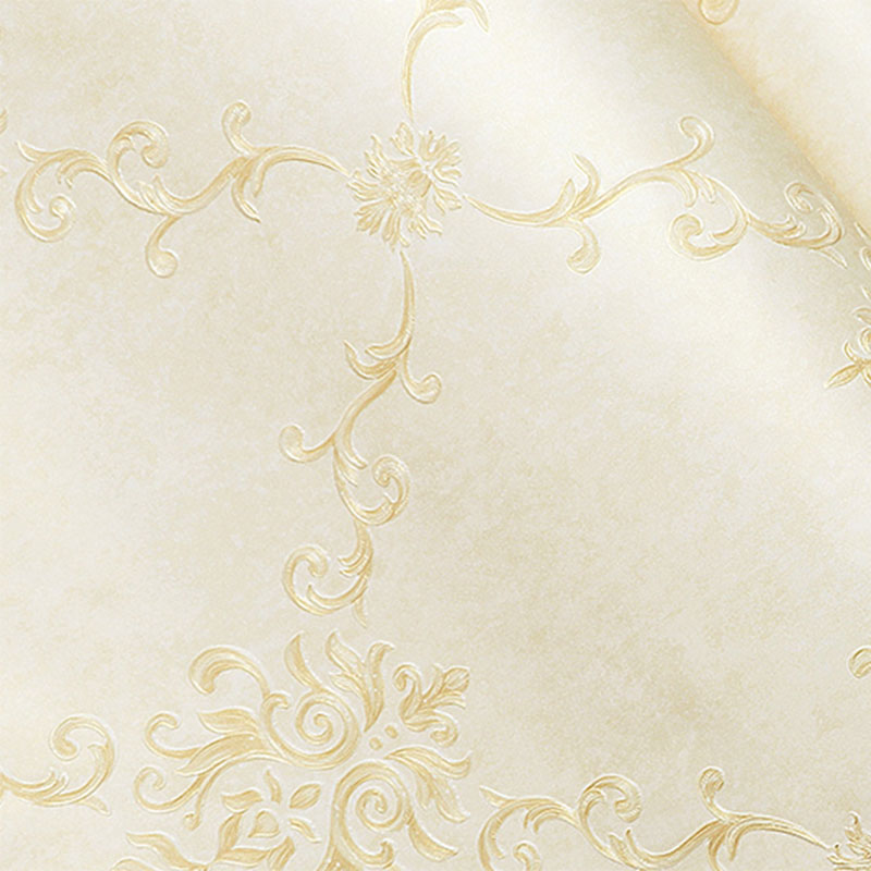 Flower-Edged Harlequin Wall Decor 90 Wall Covering for Dining Room, 31'L x 20.5"W Clearhalo 'Vintage wall decor' 'Vintage' 'Wallpaper' Wall Decor' 984369