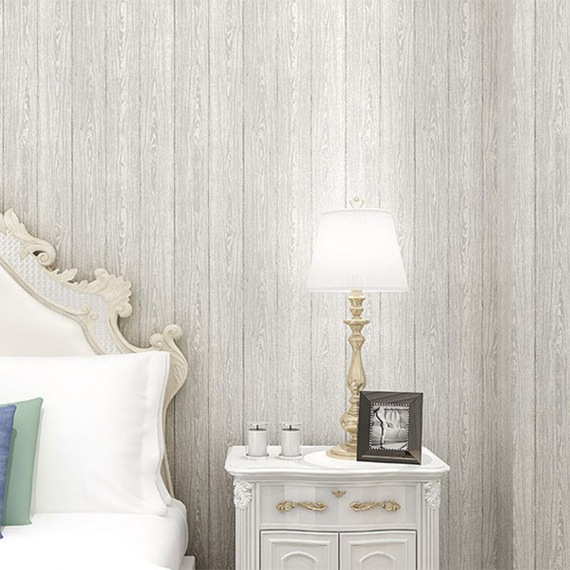 Wood Effect Wall Art in Soft Color, Vintage 31 ft. x 20.5 in Wallpaper Roll for Home Decoration Beige Clearhalo 'Country wall decor' 'Rustic' 'Wallpaper' Wall Decor' 986439